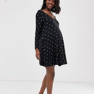 ASOS maternity dress with pockets